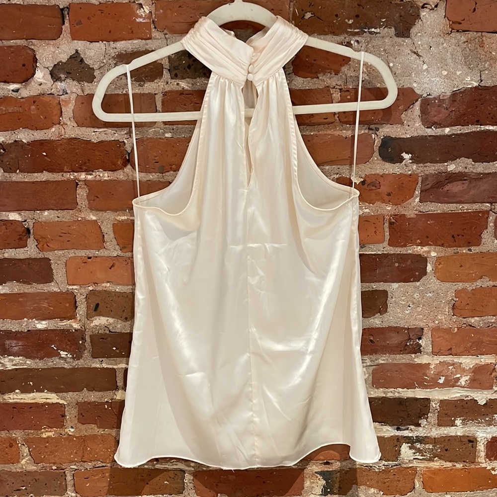 AQUA White/Cream Top - Picture 2 of 4
